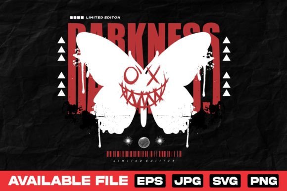 Download Darkness Butterfly Urban T Shirt Design - Urban Collection