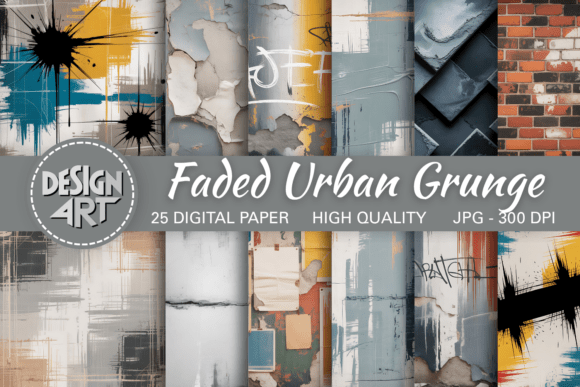Download Faded Urban Grunge Background - Urban Collection
